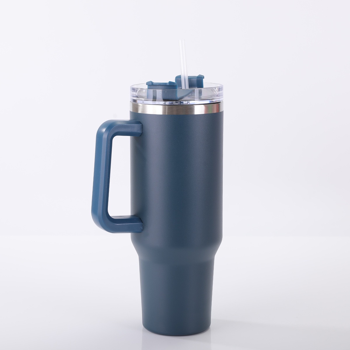 Transfronterizo 40oz generación de tazas de automóviles vacío de doble capa 304 taza de aislamiento de acero inoxidable manejo portátil taza de paja de automóvil