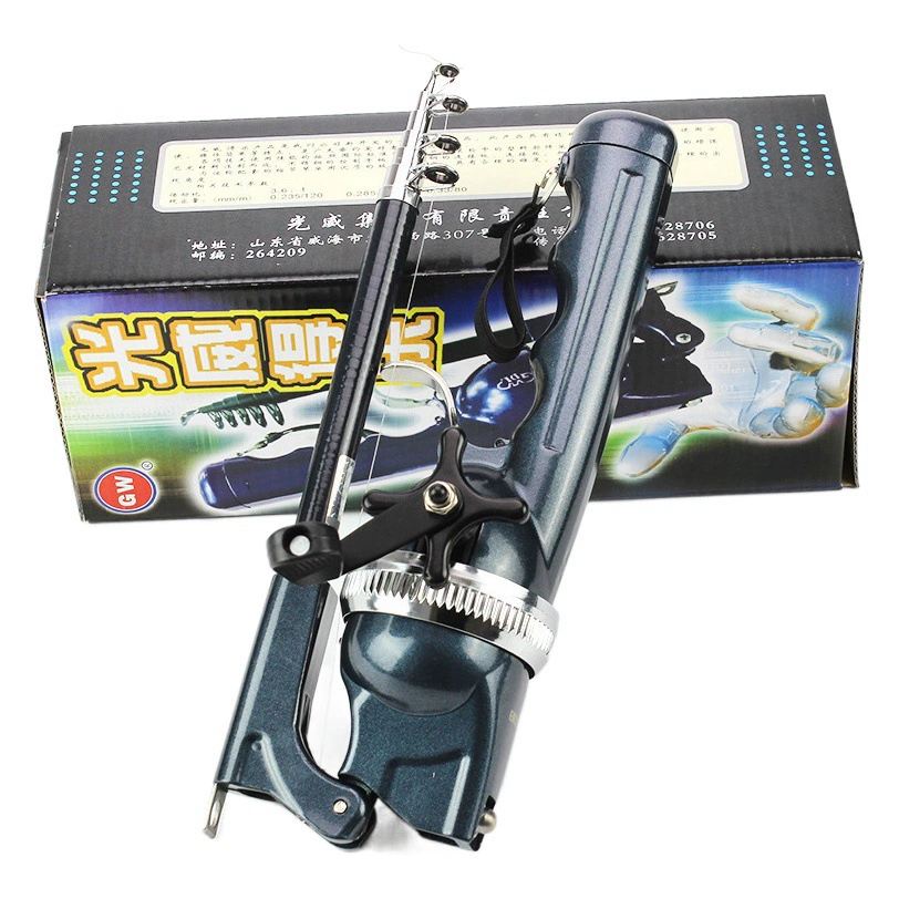 Складные удочки второго поколения, встроенные колеса со своей ниткой