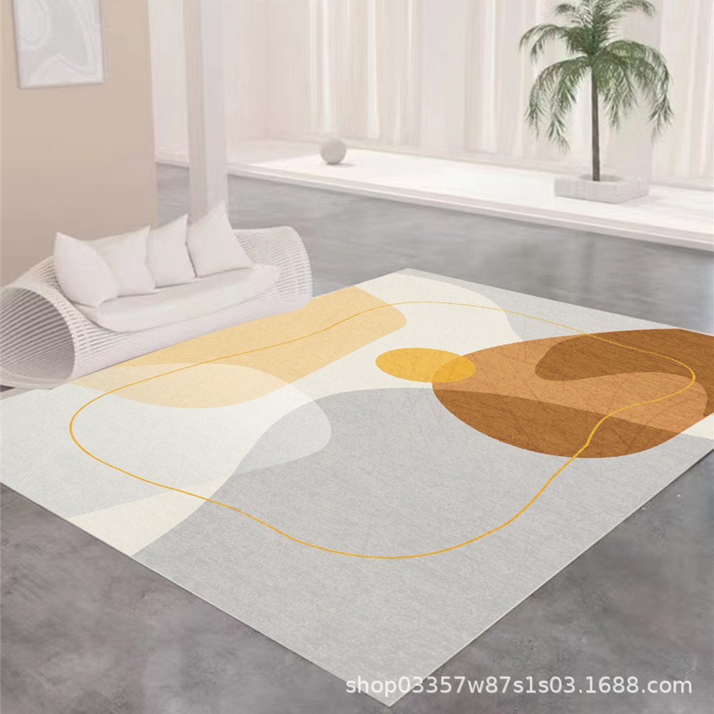 北歐ins風地毯客廳大面積茶几毯家用少女房間臥室床邊毯地墊墊子