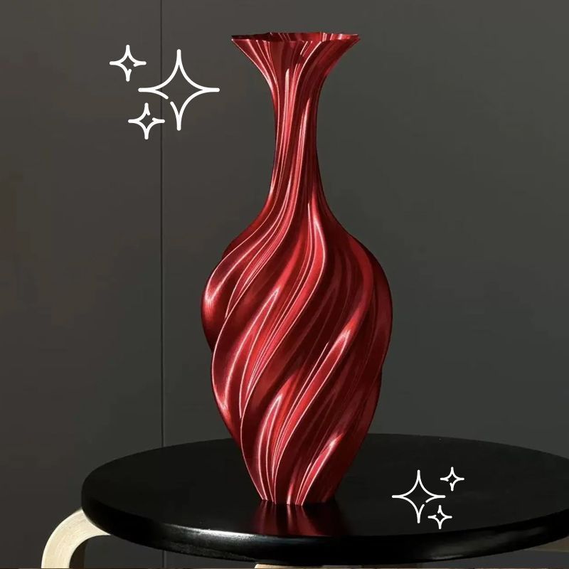 3D プリントシルクドライ花瓶クリエイティブリビングルームアートフラワーアレンジメント装飾装飾品北欧ホームシンプルインライト高級|undefined