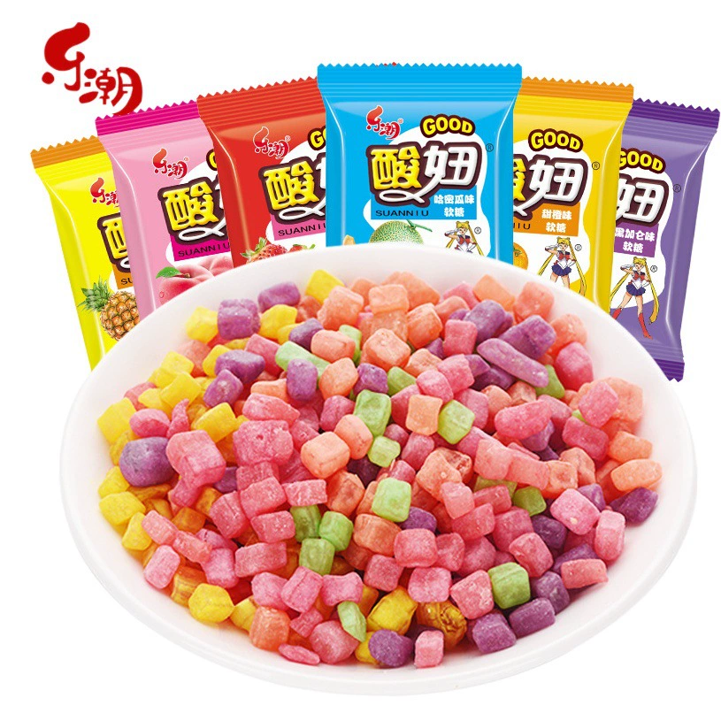 Комбинация мягких конфет Lechao Sour Girl 150 г Смешанные Детские 8090 S ностальгические закуски конфеты оптом