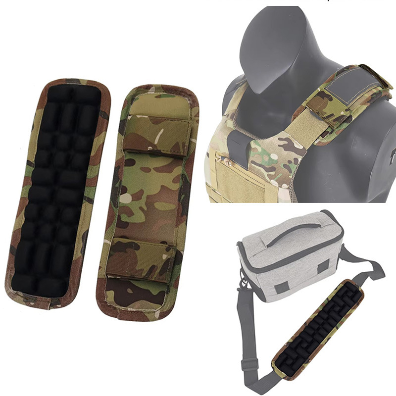 Tactics vest, straps, gravitational breathable backpack, shoulder pads, non-slip camera, equipment bag