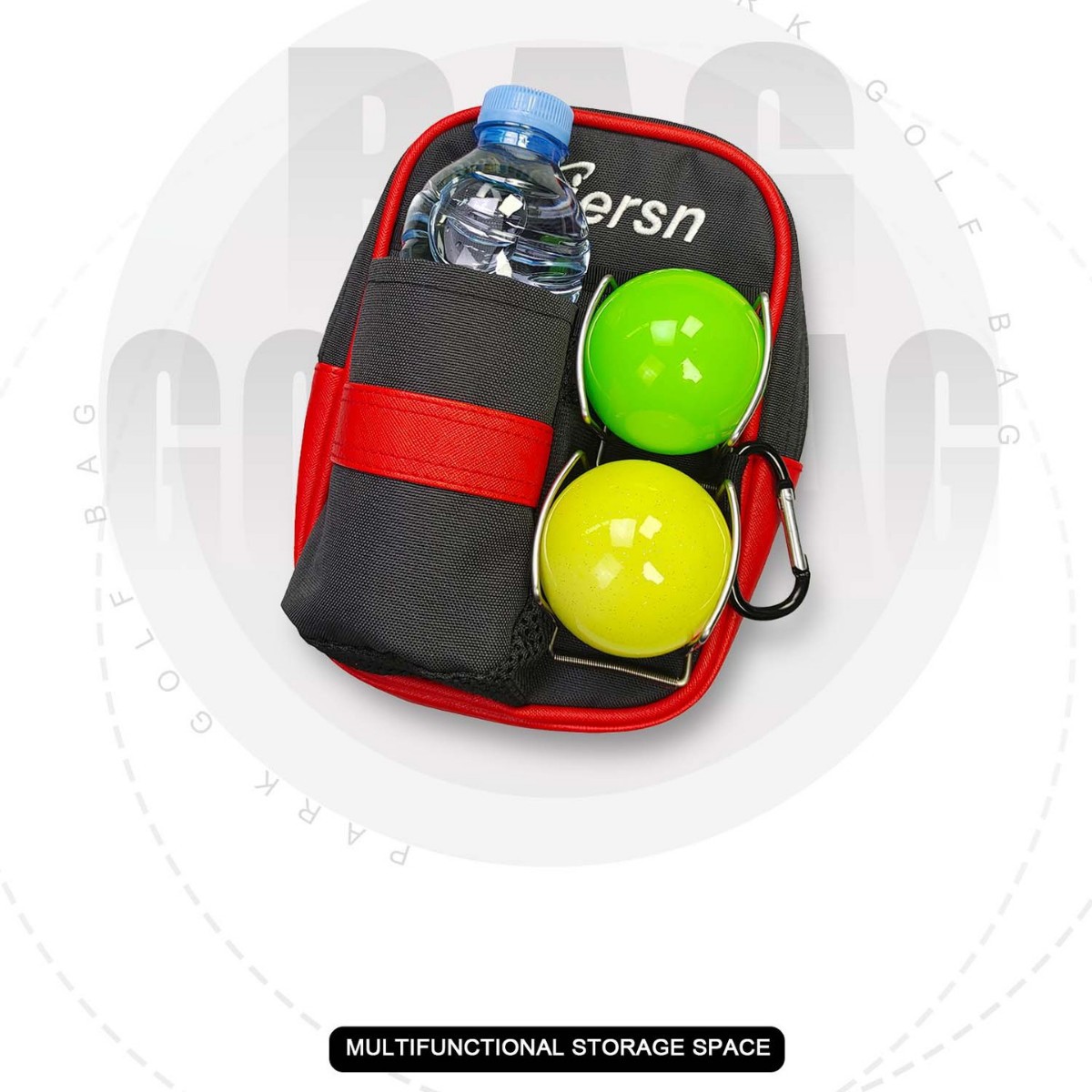 Riñonera de golf de parque, bolsa de pelota, bolsa de pelota, bolsa de pelota, bolsa de golf, riñonera pequeña