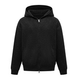 2026秋季新款青少年宽松运动风长袖针织开衫圆领罗纹底摆透气，男装针织衫/毛衣，星座614