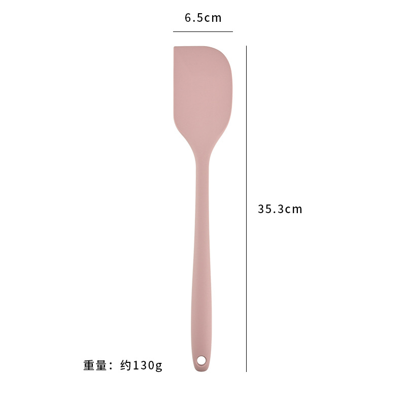 Raspador de silicona personalizado todo incluido raspador de silicona todo en uno raspador de mezcla de crema de cocina raspador de espátula para hornear resistente a altas temperaturas