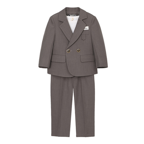 Children's dress, handsome boy's casual suit, small and medium-sized boy's suit, piano speech hosting performance suit