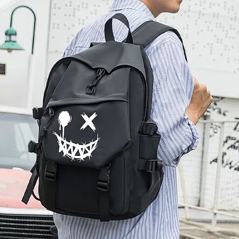 Large capacity stylish trendy men's backpack, perfect for commuting, sports, travel, and college students.