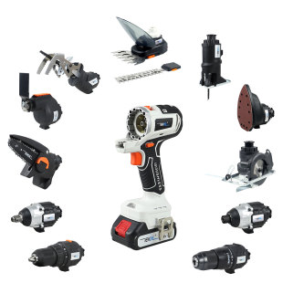 Complete Collection of Lithium Battery Tools, Multi-Functional Universal Rechargeable Electric Drill, Modified Household Wood Combination Set, Craftsman's Treasure