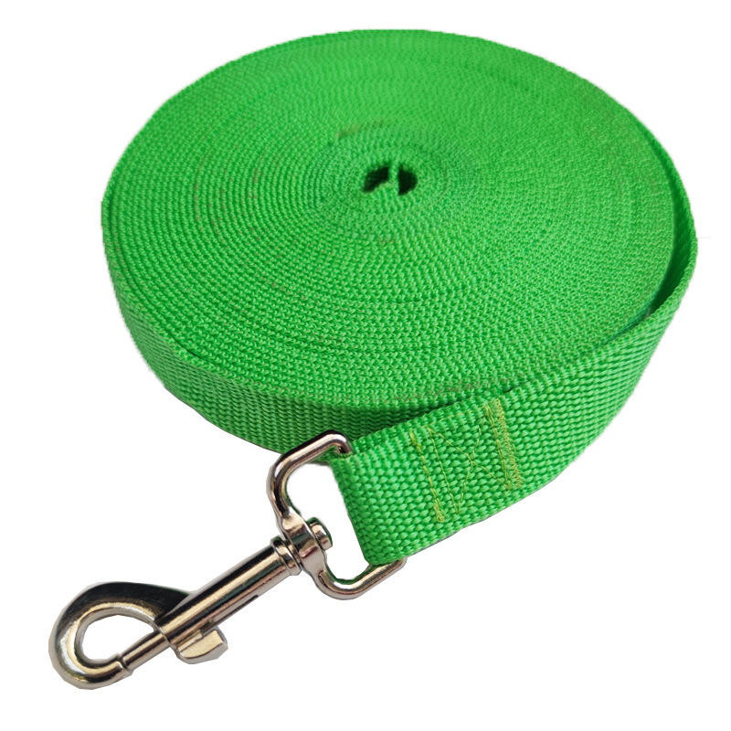 Entrenamiento de seguimiento de la cuerda de entrenamiento del perro gato correa de seguimiento 3 M 5 M 8 M 10 m 15 M 20 m cuerda de perro cuerda de tracción alargada