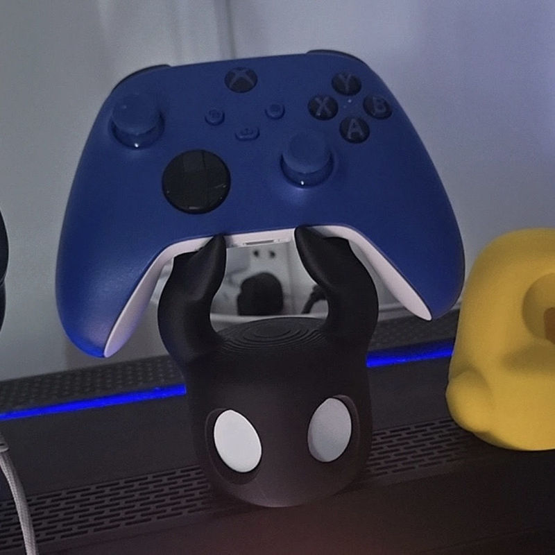 Xbox ps5游戏手柄支架空可爱空洞骑士周边桌面模型摆件3d打印桌搭|undefined