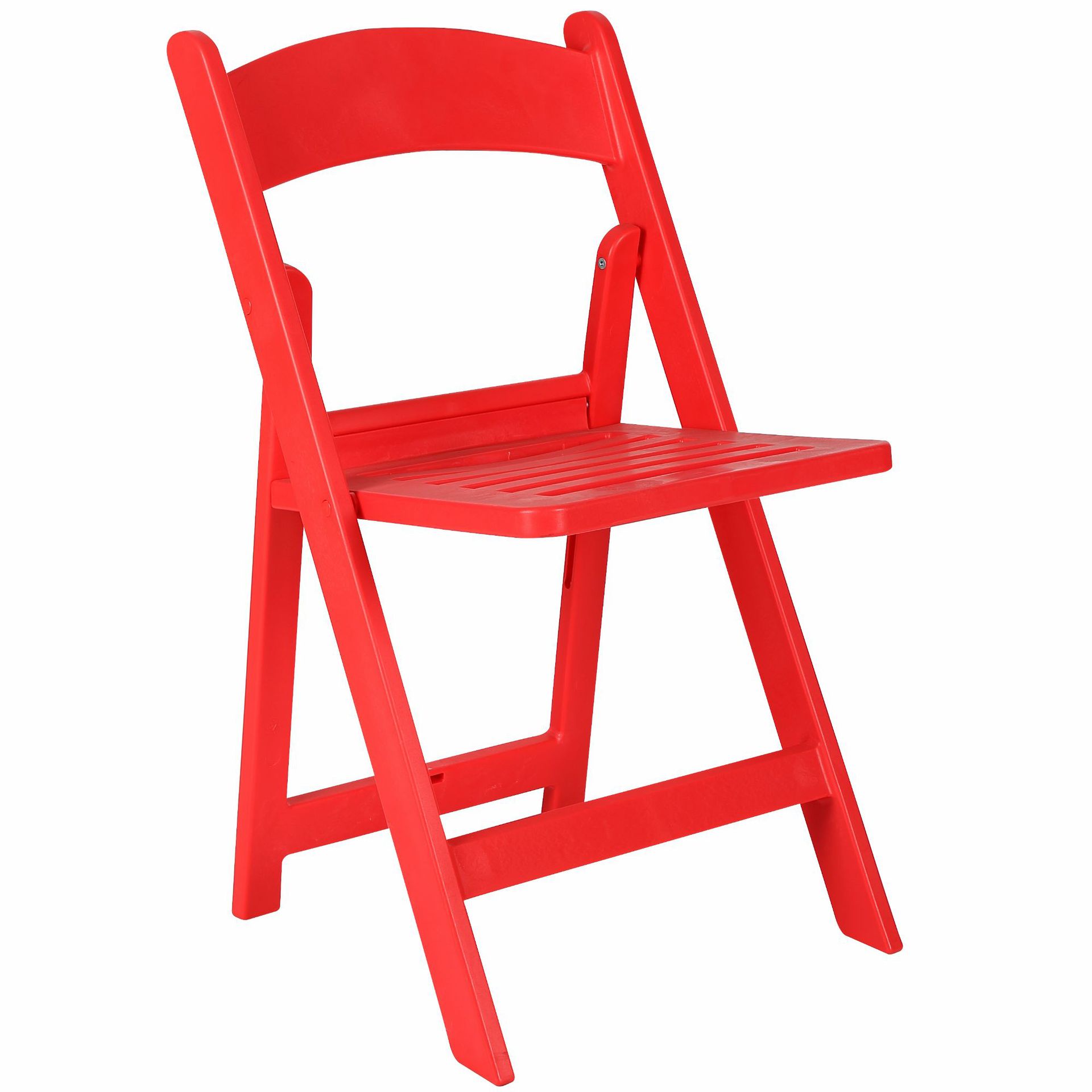 silla plegable de resina a prueba de agua y antideslizante simple al aire libre fuerte silla plegable de placa de asiento transversal interior