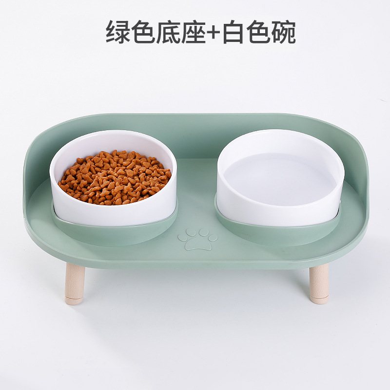 그린 베이스 + 화이트 볼 (3 높이)