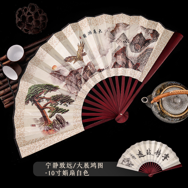 조용한 Zhiyuan/전시회 Hongtu-10-inch juanfan White