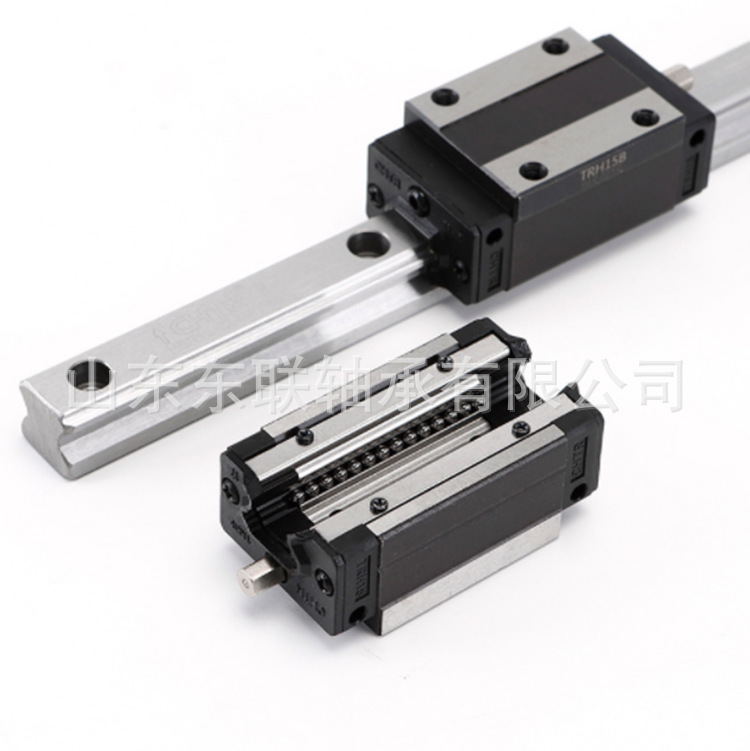 滑动式重载方导轨TRS20低组装导轨滑块 滑动式重载方导轨机床导轨