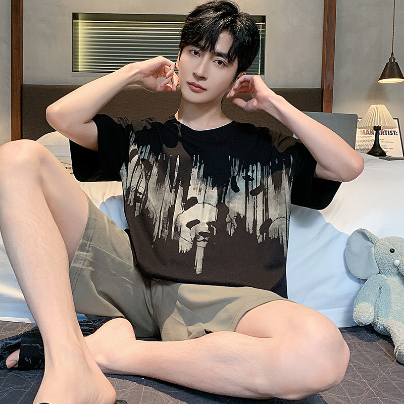 Cotton summer thin pijama for students