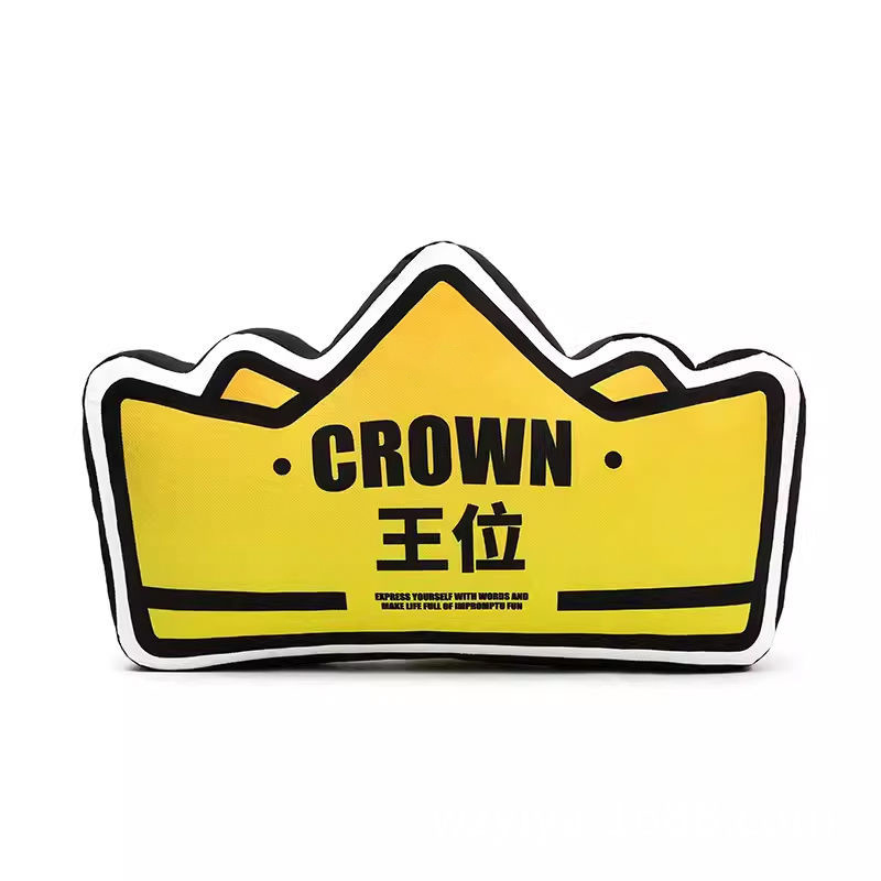 Trono de regalos creativos de oficina almohada de cintura almohada de siesta sofá almohada logotipo personalizado