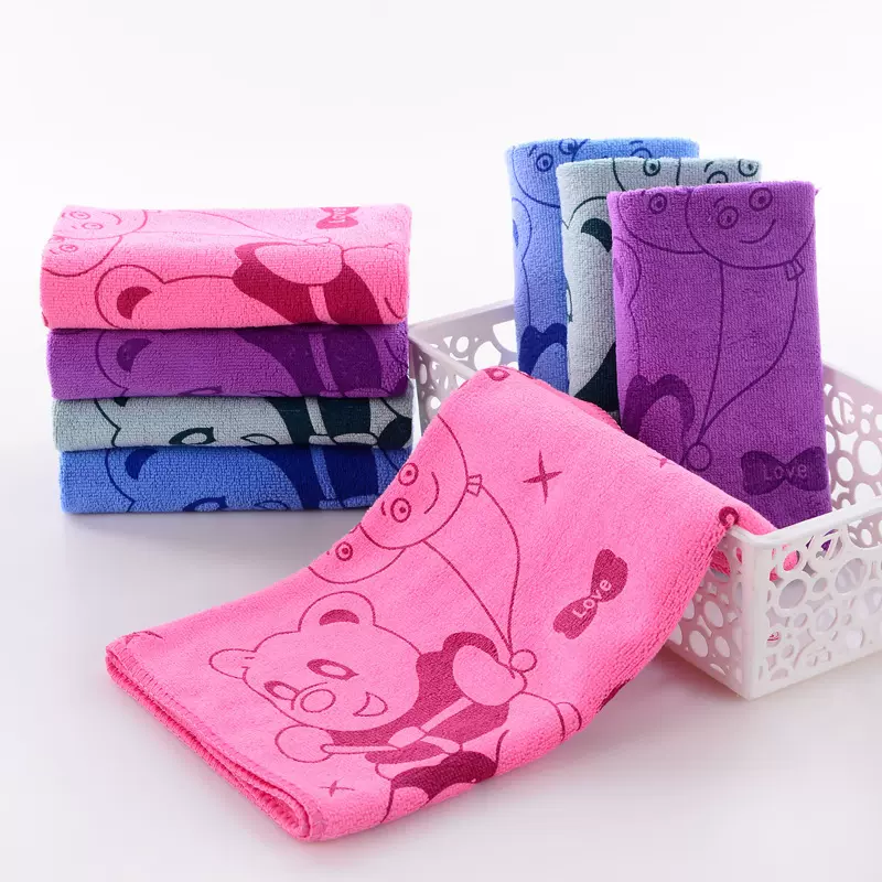 定制logol礼品毛巾加油站赠品细纤维30*70批发厂家直销车用