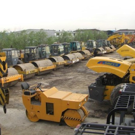 XCMG XS223JE (22T) 26T Zhejiang venta de una sola rueda de acero de segunda mano 22 toneladas rodillo XS202J XS225