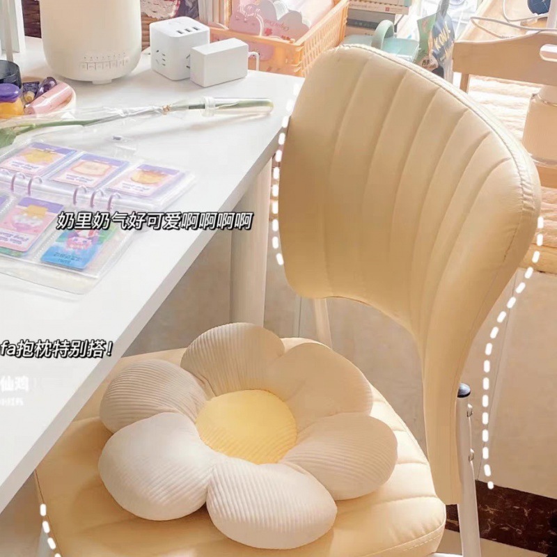 Silla para el hogar, silla de mahjong, silla de maquillaje, silla para sentarse por largos períodos con respaldo, silla de escritorio para estudiantes, silla de comedor moderna, silla para dormitorio. image 4