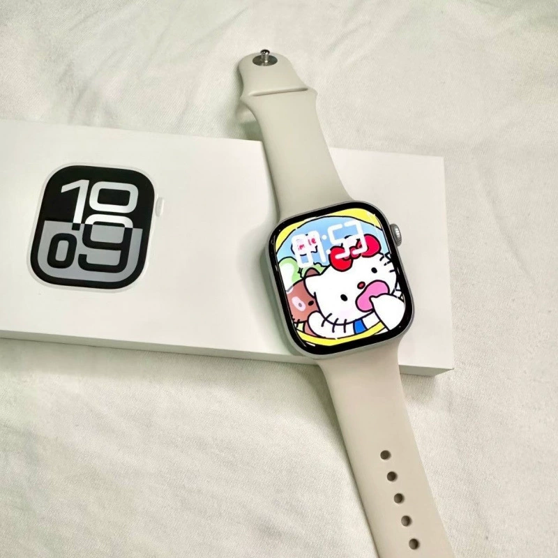 Получите первый опыт Huaqiangbei 2025 нового умных часов S10 iwatch с NFC и полным набором функций Bluetooth