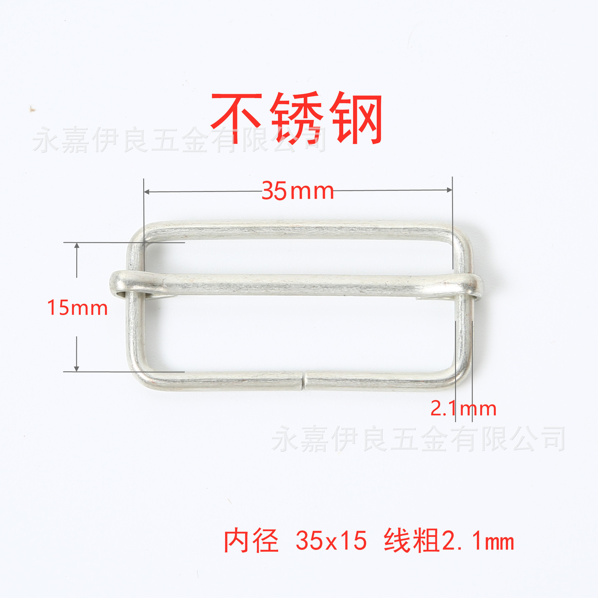 Venta directa de fábrica de hebillas metálicas en forma de D en stock, hebillas ajustables de acero inoxidable, nuevas hebillas de tracción, hebillas de tres niveles de cobre, hebillas de alambre de hierro. image 143
