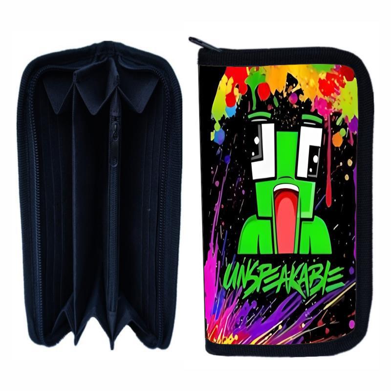 Unspeakable Frog Coin Purse Kidsren's Long Wallet Student Card Holder Can Be Customized with Patterns