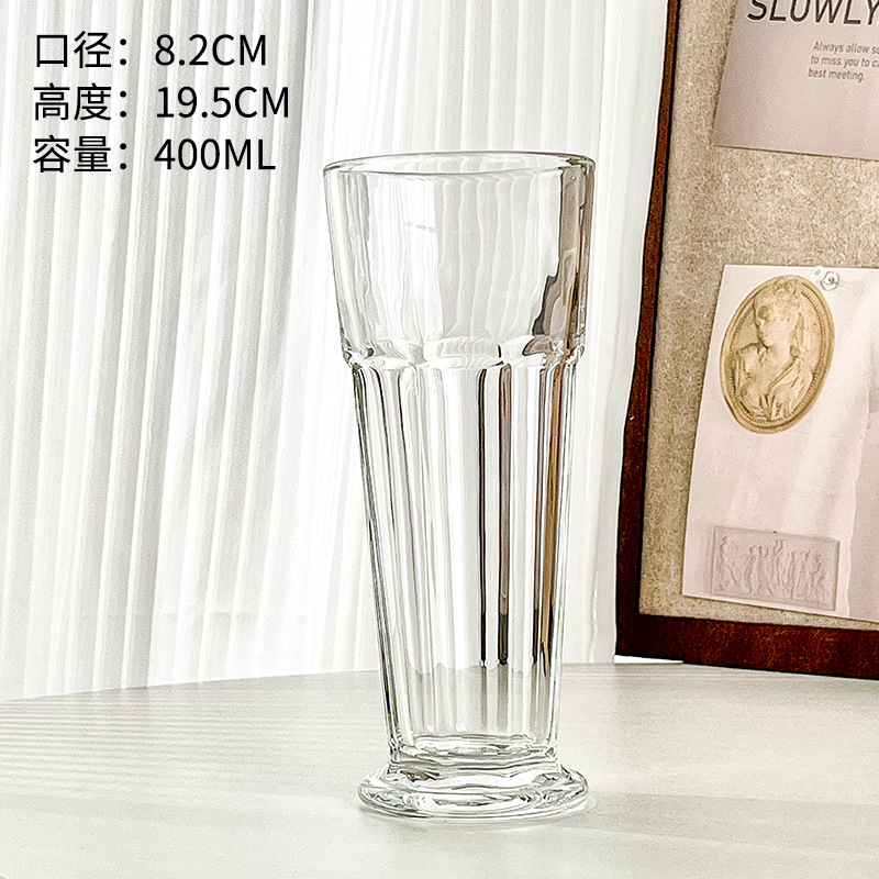 팔각형 컵 400ML [베이스 포함]