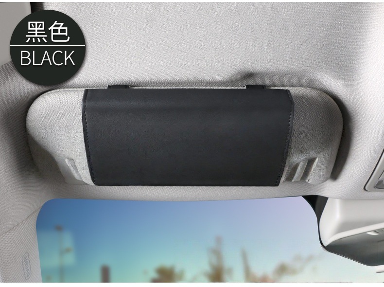 Car Sun Visor Tissue Box, Car Seat Back Hanging Tissue Box, Car Clip-On Sunroof Sunshade Tissue Box Holder