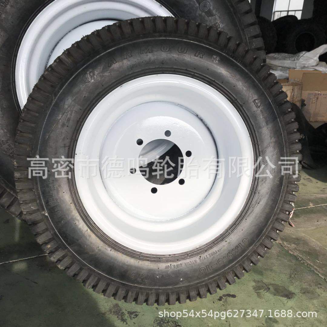 El neumático de césped del tractor 13-20 16.9-30/24 9.5-24 31 × 9,5-16 puede equiparse con anillo de acero