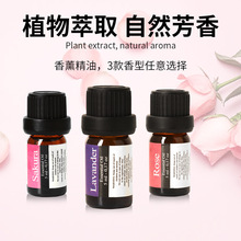 樱花玫瑰薰衣草香薰单方精油跨境家用扩香油石香薰机加湿器