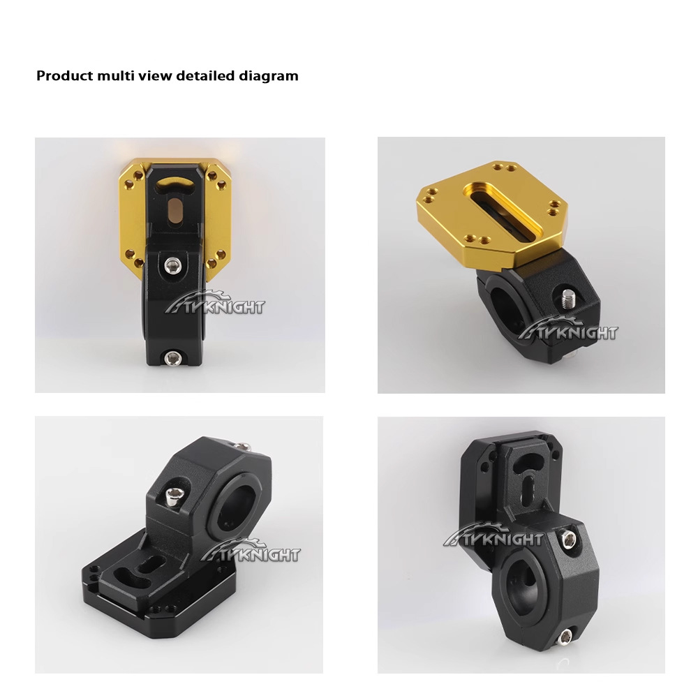 Suitable for Motorcycle Universal Gps Bmw Navigation Bracket 12Mm/22Mm/24Mm/28Mm Recorder Bracket