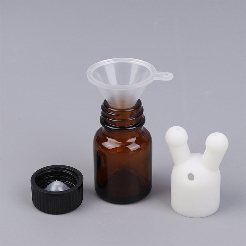 越境用二穴鼻吸器分注ボトル空ボトル分注器アロマスティック補助具|undefined