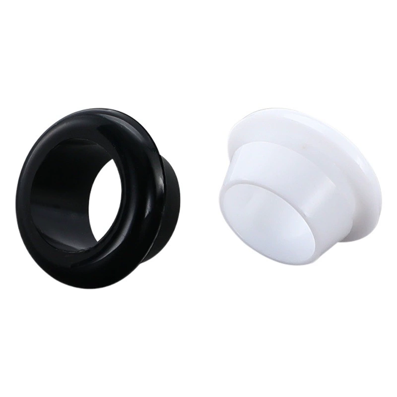 Черная термостойкая силиконовая быстрая установка Защитная катушка односторонняя Защитная крышка через отверстие защитная втулка распределительная коробка выходное отверстие линии