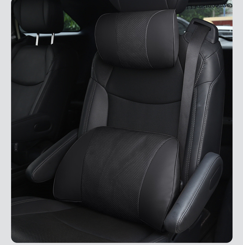 Suitable for Xpeng G6/G9/P5/P7/X9/M03 Headrest and Lumbar Support Car Seat Breathable Soft Neck Pillow