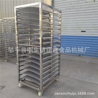不锈钢米糕蒸车防水滴架子车小白糕蒸车蒸箱