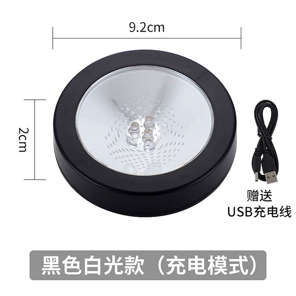 Rechargeable black + white light