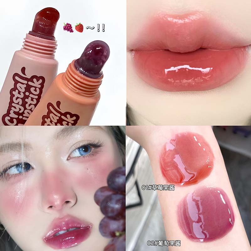 Cappuvini caramelo brillo de labios ligero y translúcido espejo hidratante maquillaje de labios de vidrio transfronterizo maquillaje de belleza blanqueador