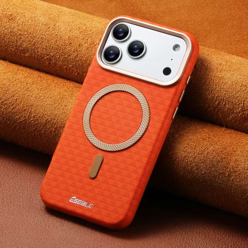 Suitable for Iphone17Promax Mountain Peak Magnetic Phone Case Apple 16 Business Ultra-Thin Anti-Fall Protective Case 15 14