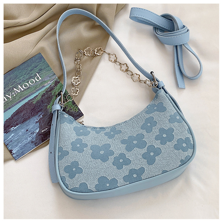 Women's Shoulder Bag Crescent Chain Underarm Bag For Women_voghion.com