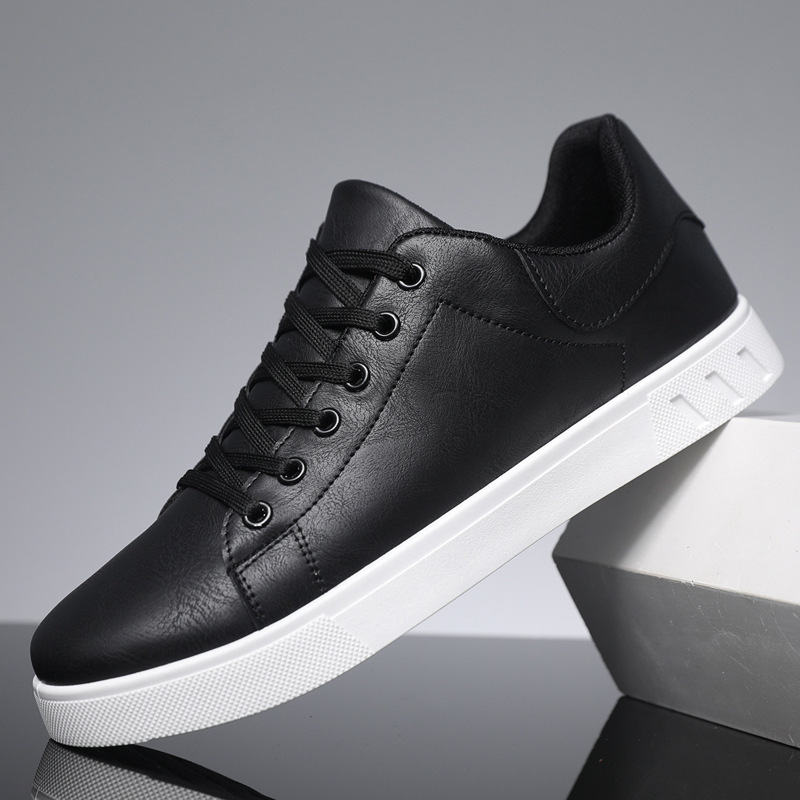 Primavera y otoño nuevos zapatos casuales juveniles de moda zapatos de skate de hombre de moda zapatos blancos transpirables zapatos deportivos de altura baja para hombres