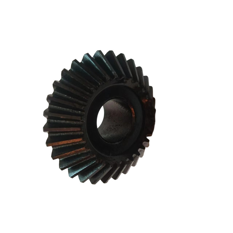 Double-row sprocket, bevel gear, helical gear, mechanical spur gear, non-standard custom-made 45# steel straight-tooth hard surface helical gear