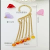 A single gold agate bead