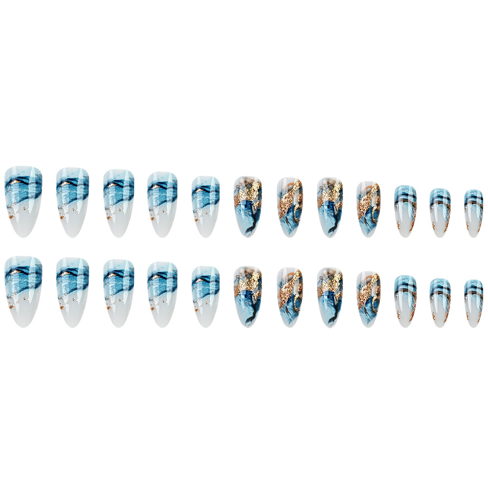 Blue Yun Jinhui gotas de manicure, parche de uñas en polvo brillante, sensación avanzada de venta caliente transfronteriza, parche de uñas image 6
