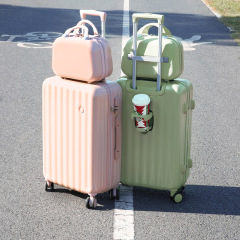 インターネット有名人の母と娘のボックス女子学生スーツケーストロリーボックスユニバーサルホイール旅行パスワードボックス卸売ドロップシッピング荷物 20inch