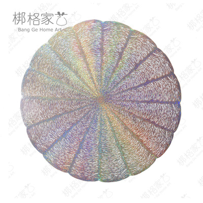 ins夏季新品创意水果餐垫PVC烫金镂空隔热西餐垫北欧风餐厅咖啡垫