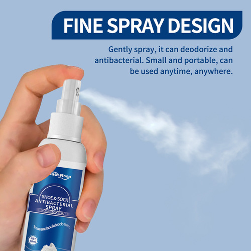 South Moon Shoes and Socks Deodorizing Spray Shoes and Socks Cleaner, Sweaty Feet, Odor Remover, Dry Shoe Cabinet Freshener