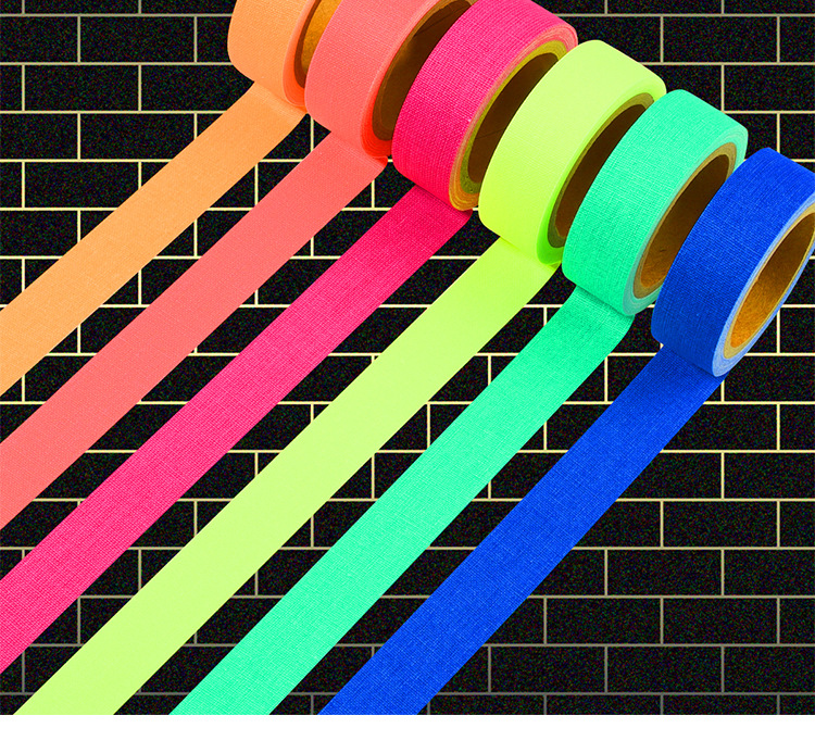 UV荧光棉布胶带_11