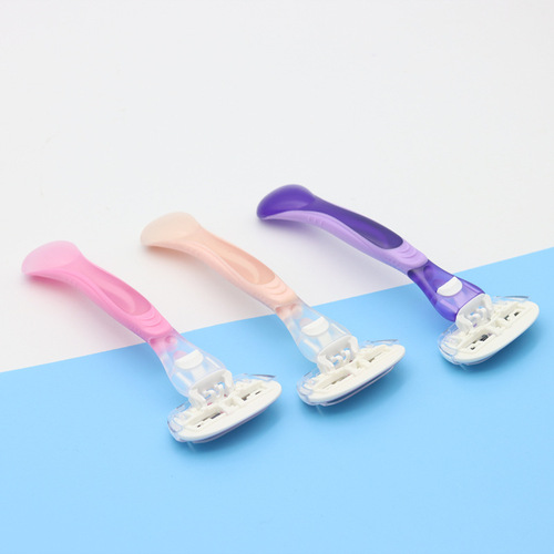 Factory direct sale women's razor shaver armpit hair leg hair private part hair remover epilator 4-layer blade