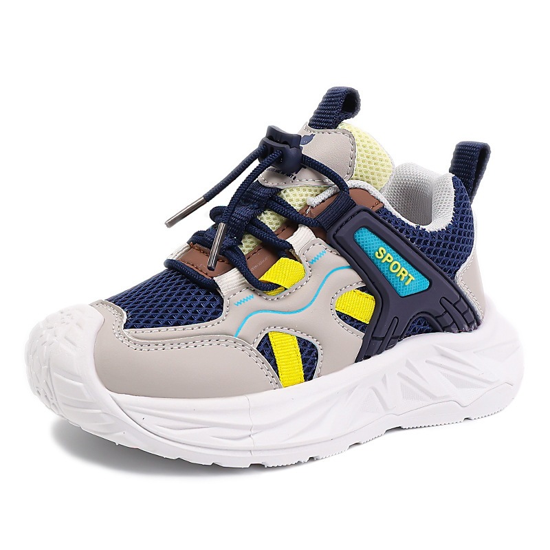 Mädchen-Sneaker im Frühlingsstil, weiche Sohle, Dad-Schuhe, Freizeitschuhe für Mädchen und größere Kinder_voghion.com