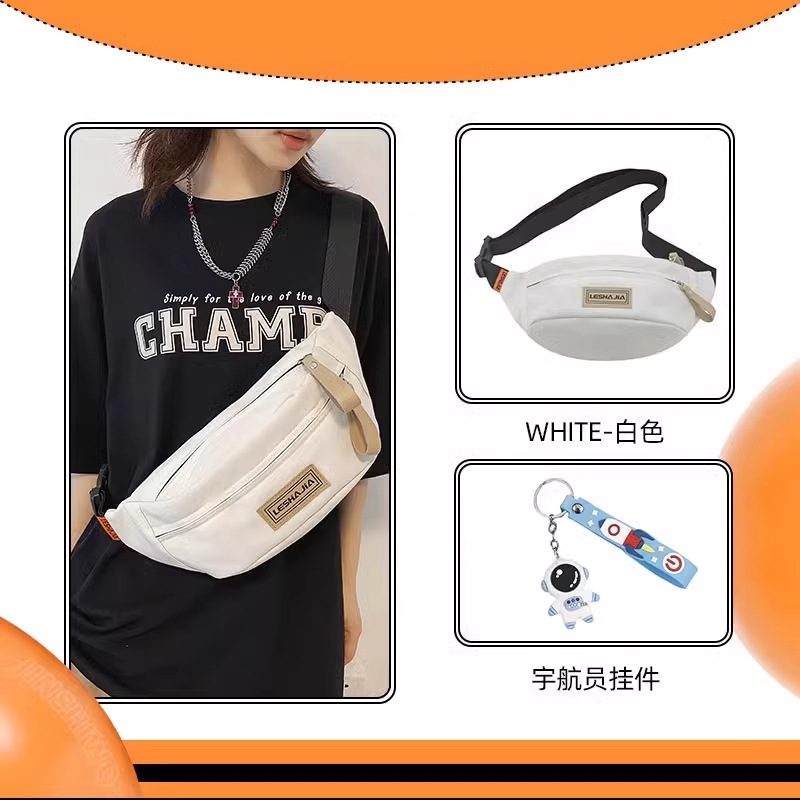 White (with astronaut pendant)